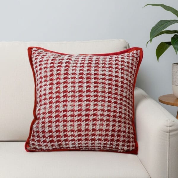 SOGA 2X 45cm Cozy Chic Houndstooth Pillowcase - Image 4
