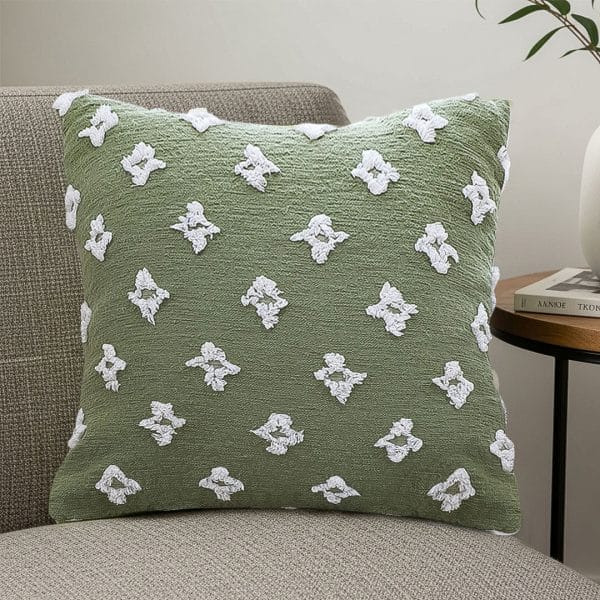 SOGA 2X 45cm Geometric Cross Pattern Pillow Cover