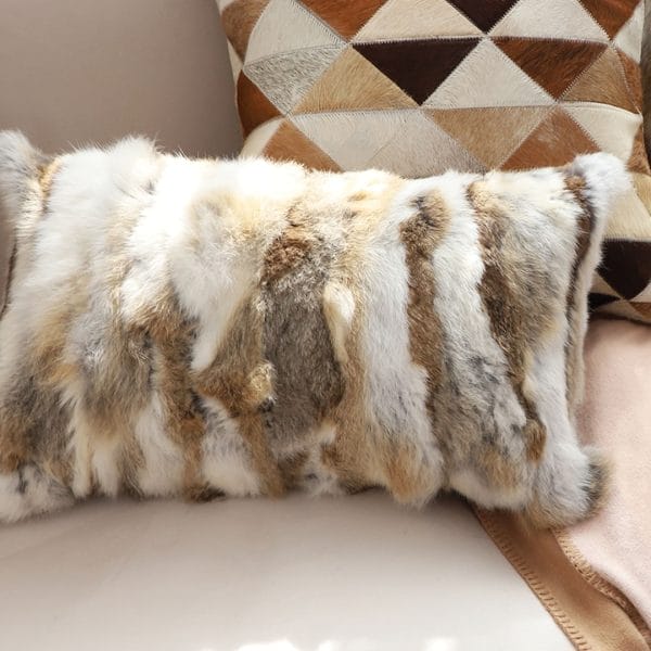 SOGA 2X 30x50cm Faux Fur Luxury Pillowcase (Light) - Image 4