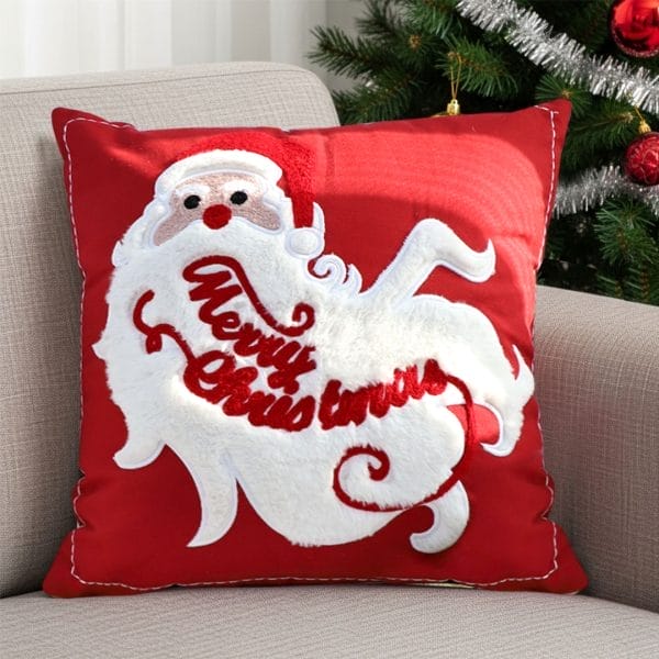 SOGA 2X 45cm Classic Santa Claus Christmas Pillowcase - Image 4