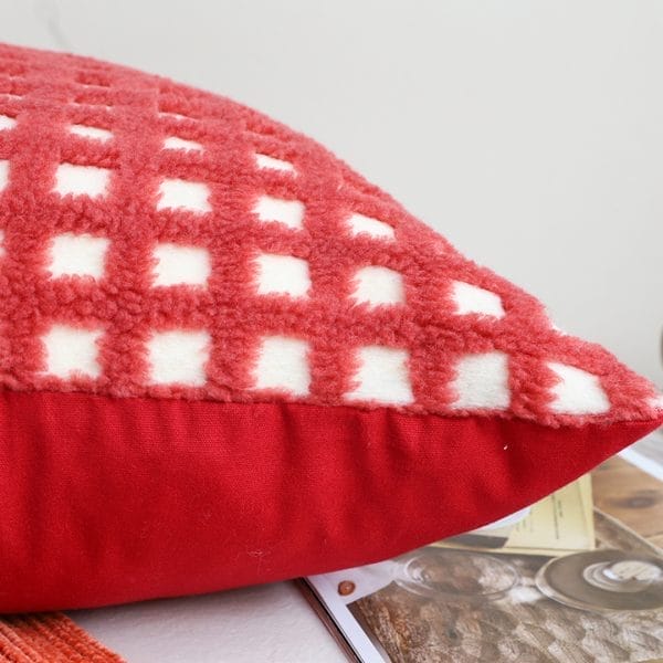 SOGA 2X 45cm Coral Polka Dot Charm Pillowcase - Image 4