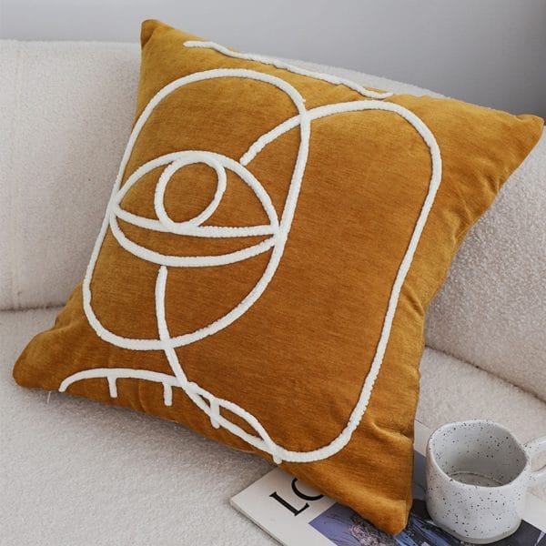 SOGA 2X 45cm Geometric Circle Harmony Pillowcase