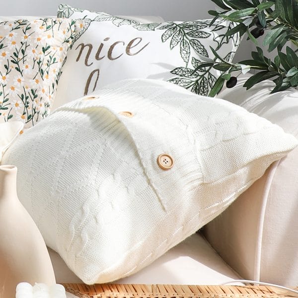 SOGA 2X 45cm Knit Comfort Pillowcase - Image 4