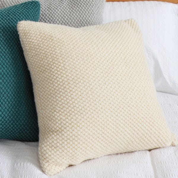 SOGA 2X 45cm Textured Cream Pillowcase - Image 4
