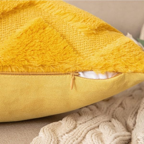 SOGA 2X 45cm Chevron Sunshine Pillowcase - Image 4