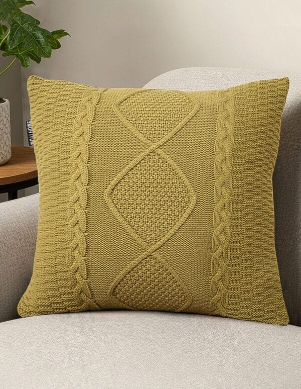 SOGA 2X 45cm Retro Twisted Vine Rhombus Pillowcase - Image 4