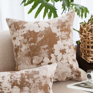 SOGA 2X 45cm Rustic Bloom Square Pillowcase