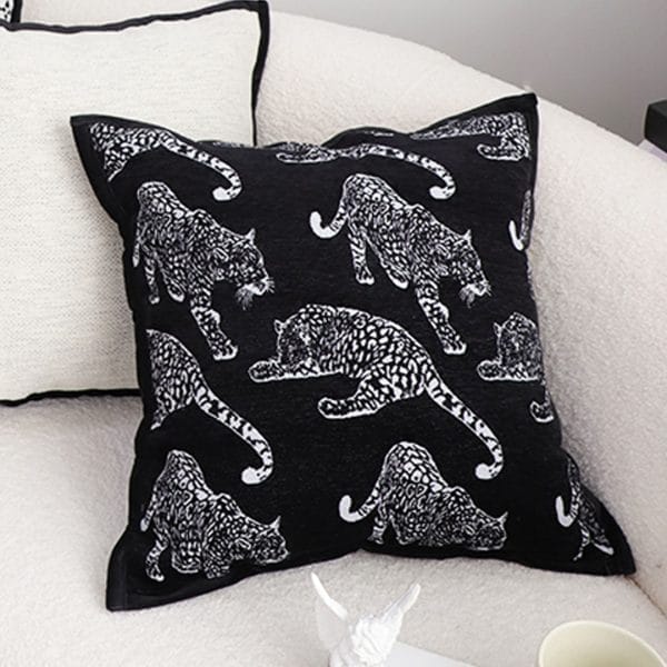SOGA 2X 45cm Bold Panther Black Pillowcases - Image 4
