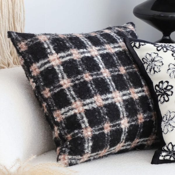 SOGA 2X 45cm Cozy Cabin Plaid Pillowcase - Image 4