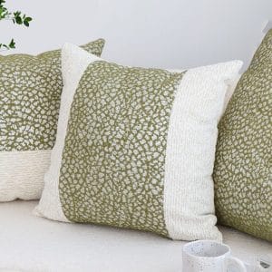 SOGA 2X 45cm Modern Green Accent Pillowcase