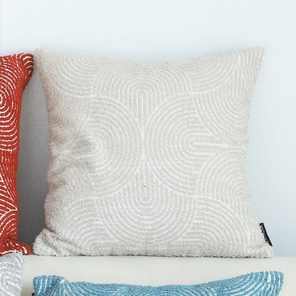 SOGA 2X 45cm Gray Geometric Plush Pillowcase - Image 5