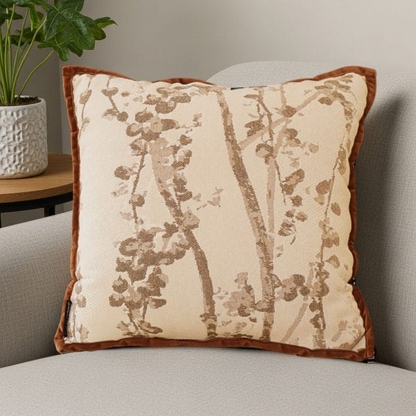 SOGA 2X 45cm Botanical Branch Print Decorative Pillowcases