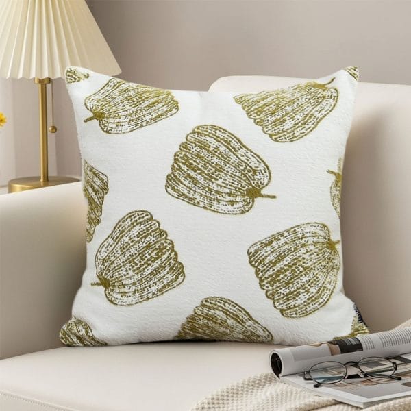 SOGA 2X 45cm Harvest Patch” Rustic Pumpkin Decorative Pillowcase - Image 5