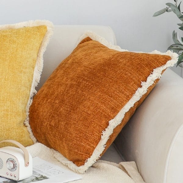 SOGA 2X 45cm Rust Orange Pillowcase - Image 5
