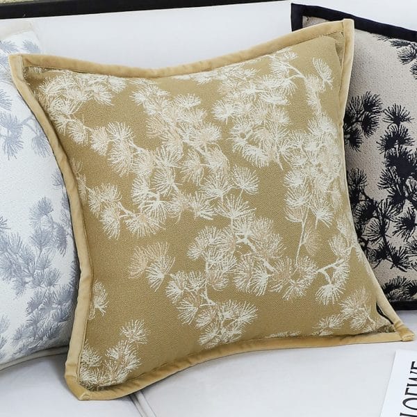 SOGA 2X 45cm Beige Floral Pillowcase - Image 5