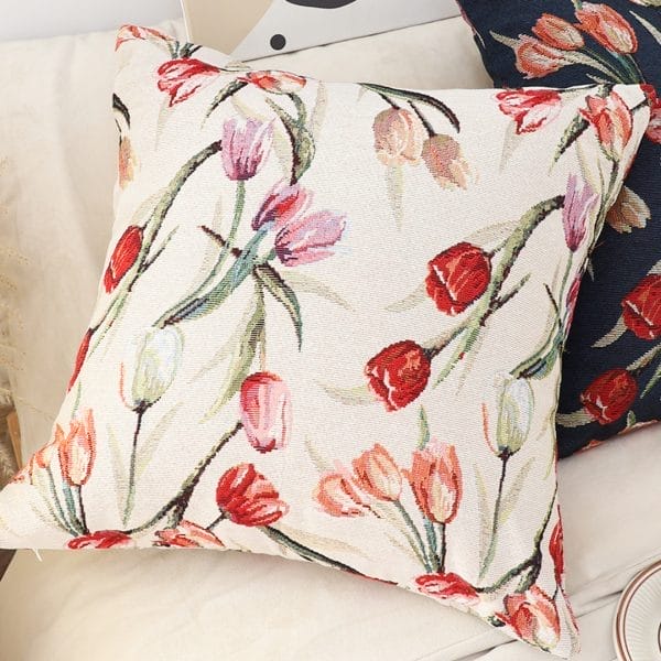 SOGA 2X 45cm Botanical Floral Pillowcase (Light) - Image 5