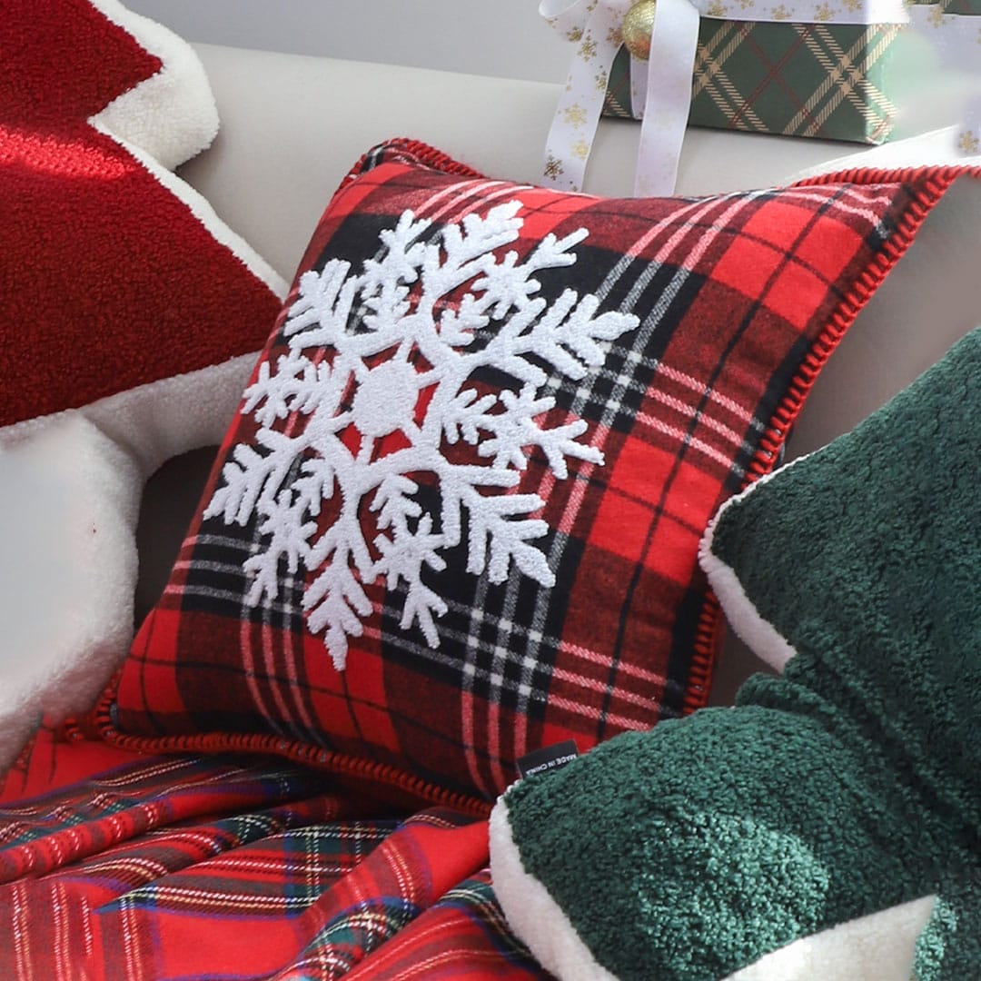 SOGA 2X 45cm Holiday Snowflake Pillowcase - Image 5