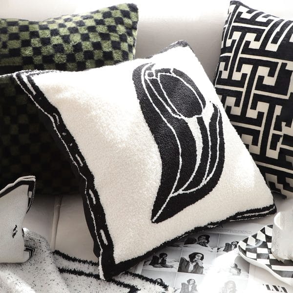 SOGA 2X 45cm Abstract Swan Pillowcase - Image 5