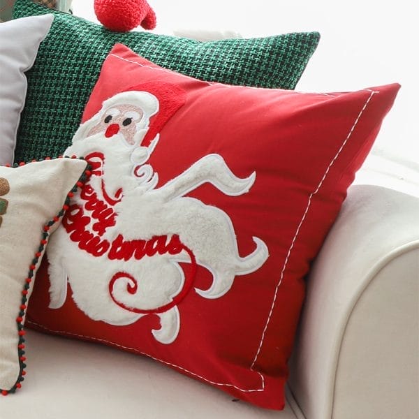 SOGA 2X 45cm Classic Santa Claus Christmas Pillowcase - Image 5