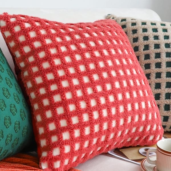 SOGA 2X 45cm Coral Polka Dot Charm Pillowcase - Image 5