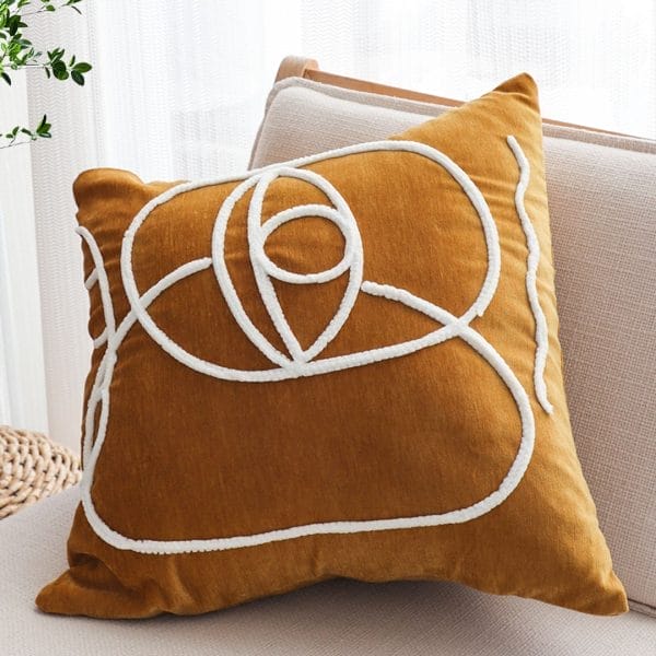 SOGA 2X 45cm Geometric Circle Harmony Pillowcase - Image 5
