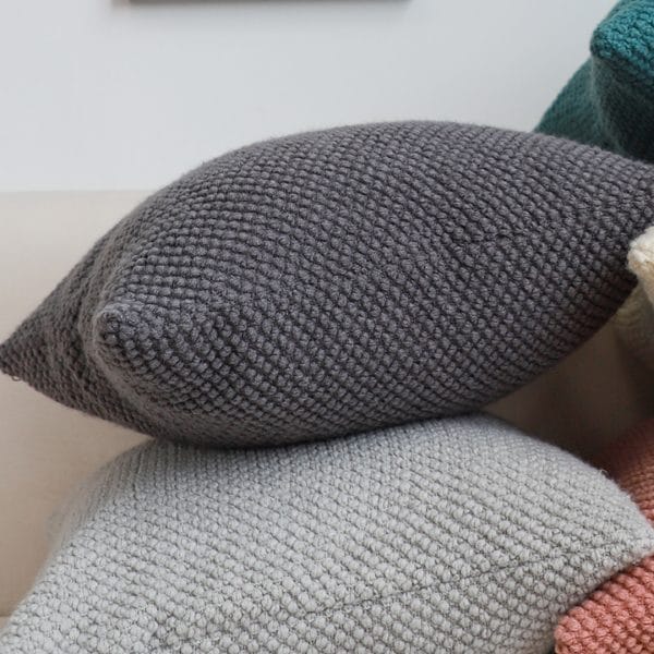 SOGA 2X 45cm Textured Charcoal Pillowcase - Image 5