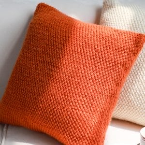SOGA 2X 45cm Textured Rust Pillowcase
