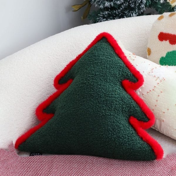 SOGA 2X 42x45cm Christmas Tree Figural Pillowcases - Image 5