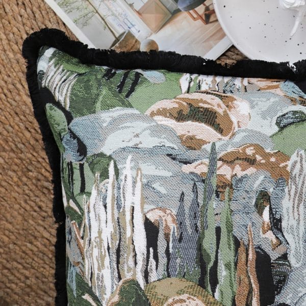 SOGA 2X 45cm Artistic Landscape Tapestry Pillow Case - Image 4