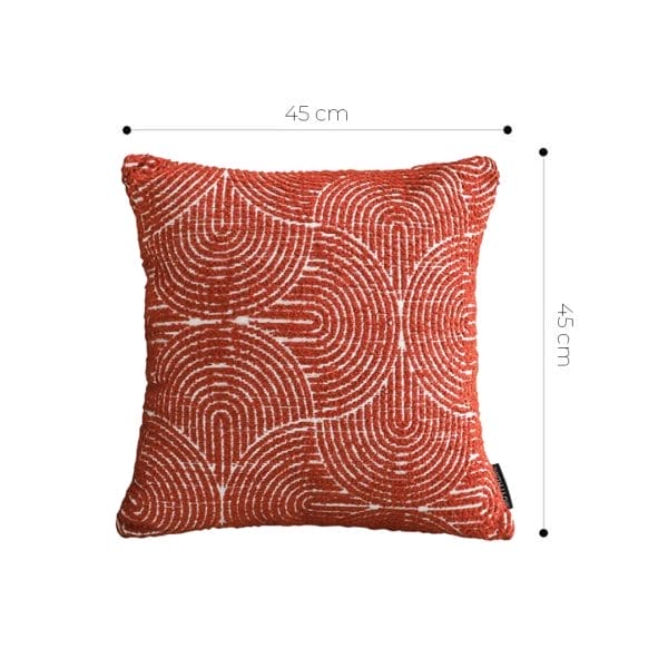 SOGA 2X 45cm Burgundy Cinnabar Rectangular Pillowcase for Home Decor - Image 6