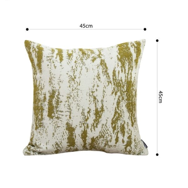 SOGA 2X 45cm Moss-White Cascade Brushstroke Decorative Pillowcase - Image 6