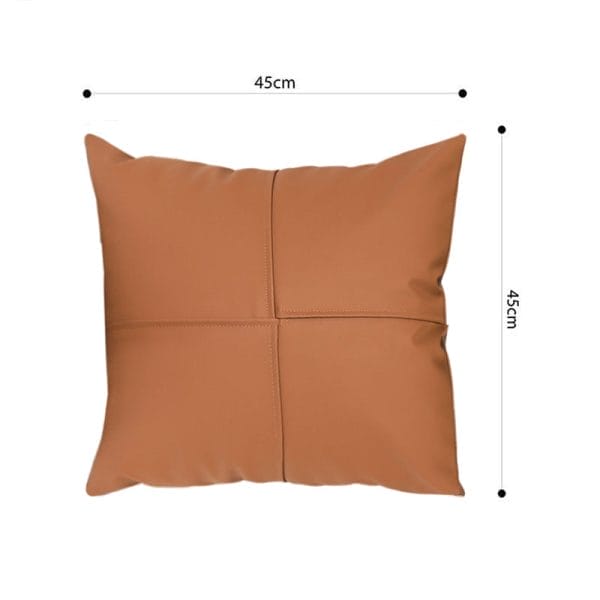 SOGA 2X 45cm Modern Terracotta Solid Color Textured Pillowcase - Image 6