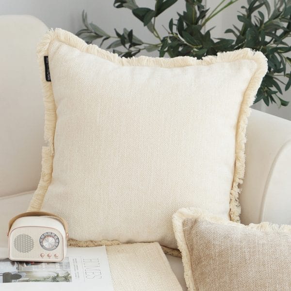 SOGA 2X 45cm Cream White Pillowcase - Image 6