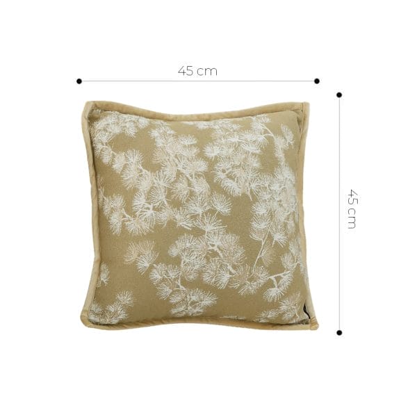 SOGA 2X 45cm Beige Floral Pillowcase - Image 6