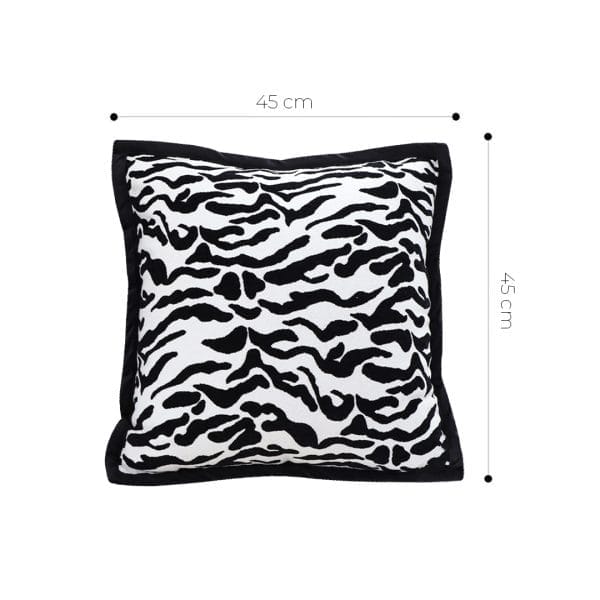 SOGA 2X 45cm Abstract Zebra Stripe Accent Pillow Cover - Image 6
