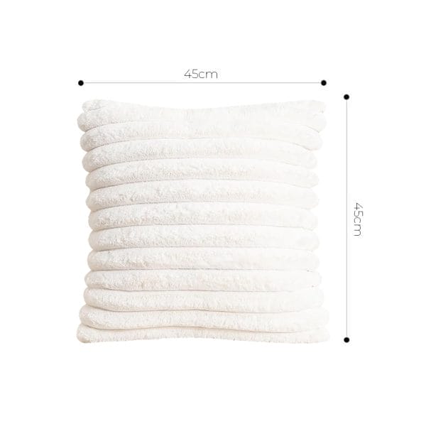 SOGA 2X 45cm Boho Cream Tassel Throw Pillow Cover - Image 6