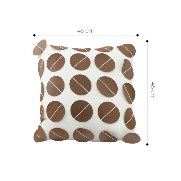 SOGA 2X 45cm Mid-Century Dot Pattern Pillow Cover - Image 6