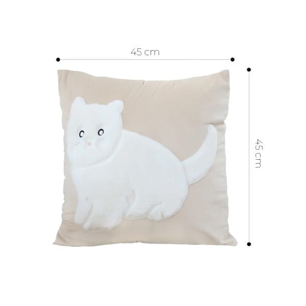 SOGA 2X 45cm Adorable Cat Silhouette Pillowcase - Image 6