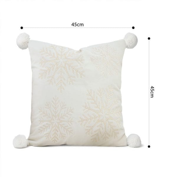 SOGA 2X 45cm Classic Cream Holiday Pillowcase - Image 6