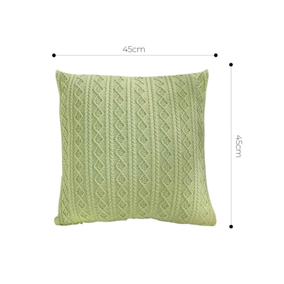SOGA 2X 45cm Cable Knit Fresh Pillowcase - Image 6