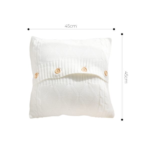 SOGA 2X 45cm Knit Comfort Pillowcase - Image 6