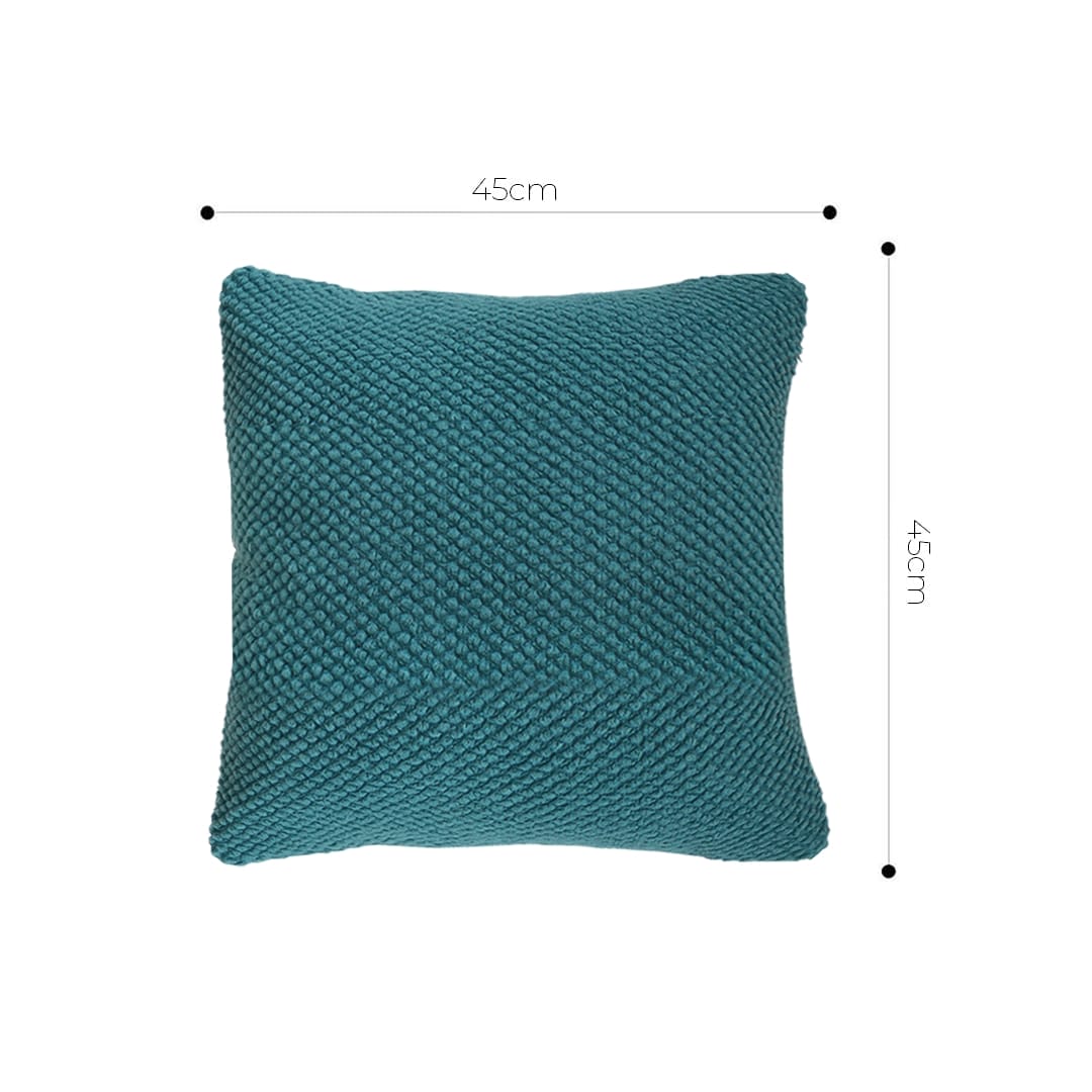 SOGA 2X 45cm Textured Teal Pillowcase - Image 6