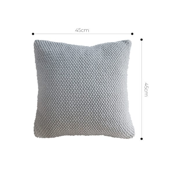 SOGA 2X 45cm Textured Stone Pillowcase - Image 6
