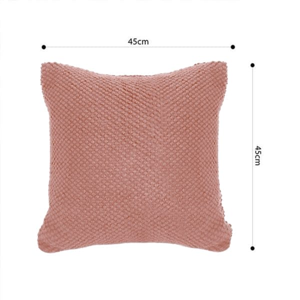 SOGA 2X 45cm Textured Coral Pillowcase - Image 6