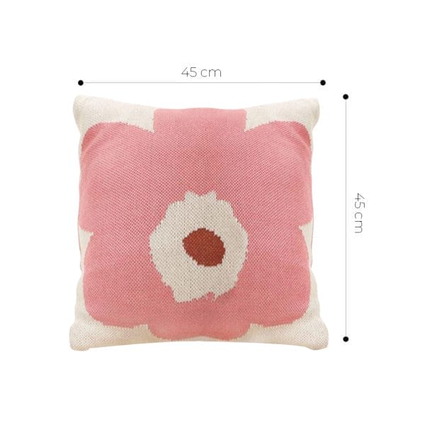 SOGA 2X 45cm Blush Bloom Pillowcase - Image 6