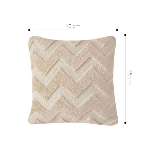 SOGA 2X 45cm Chevron Earth Pillowcase - Image 6