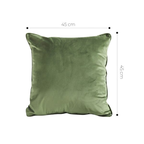 SOGA 2X 45cm Velvet Pillowcase (Sage Green) - Image 6