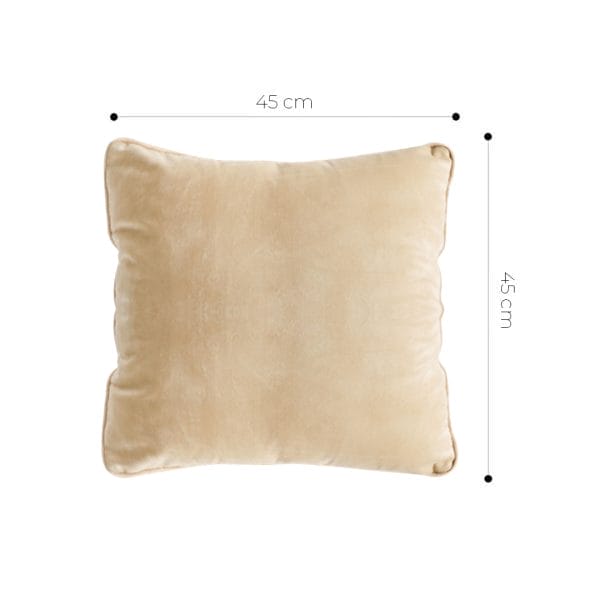 SOGA 2X 45cm Velvet Pillowcase (Champagne Beige) - Image 6