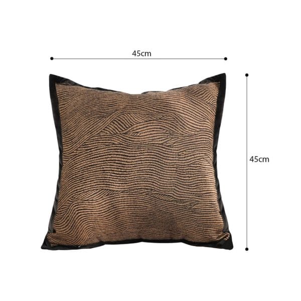SOGA 2X 45cm Square Textured Wave Pillowcase – Modern Style & Cozy Accent Cover - Image 6