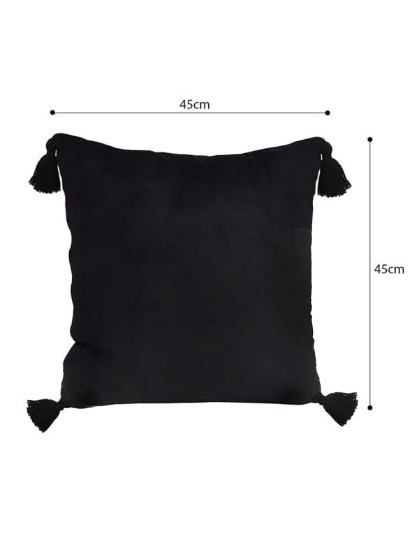 SOGA 2X 45cm Black Art Deco Geometric Outdoor Pillowcase - Image 6